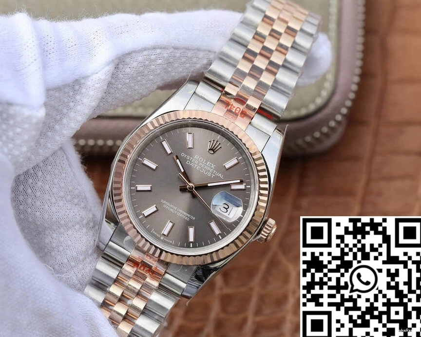 GM Datejust Factory Rolex Rose M126231-0013 Gold 36MM 0822